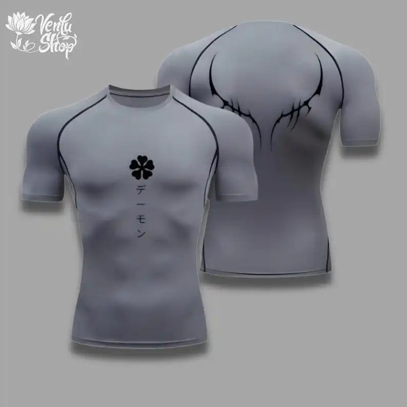 Compression Shirt | Black Clover, Anime, Gym, Compressor, Muscle Shirt