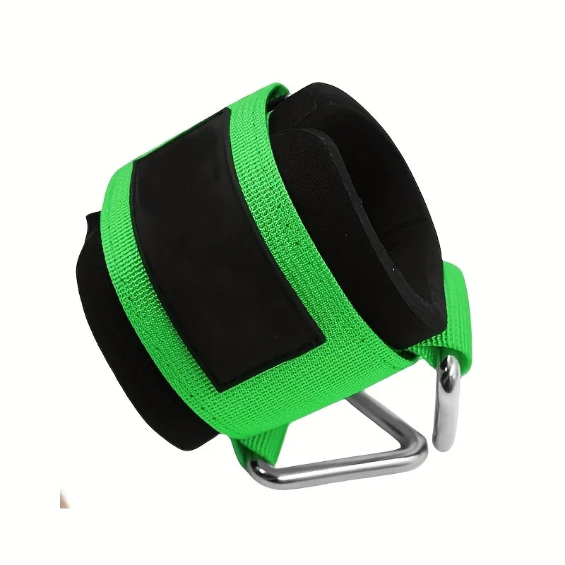 1 Pc Wrist Cuffs for Cable Machine, Adjustable Neoprene Padding, One Size Fit All, Fitness Wrist Straps for Men Women