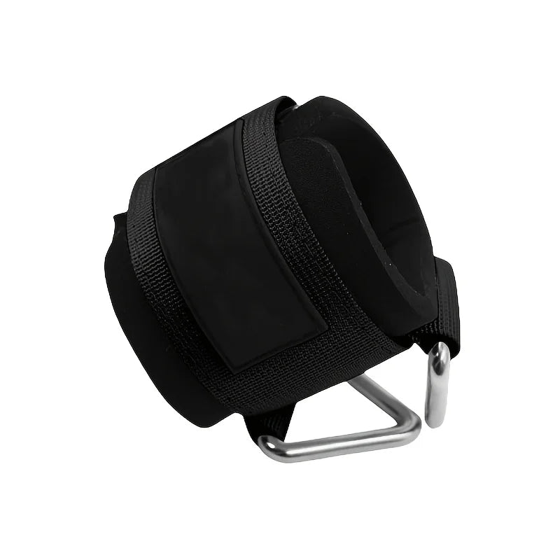 1 Pc Wrist Cuffs for Cable Machine, Adjustable Neoprene Padding, One Size Fit All, Fitness Wrist Straps for Men Women